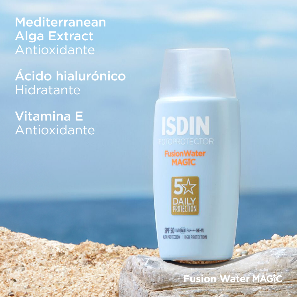ISDIN Fusion Water MAGIC FPS50, 50 ml. - Image 2