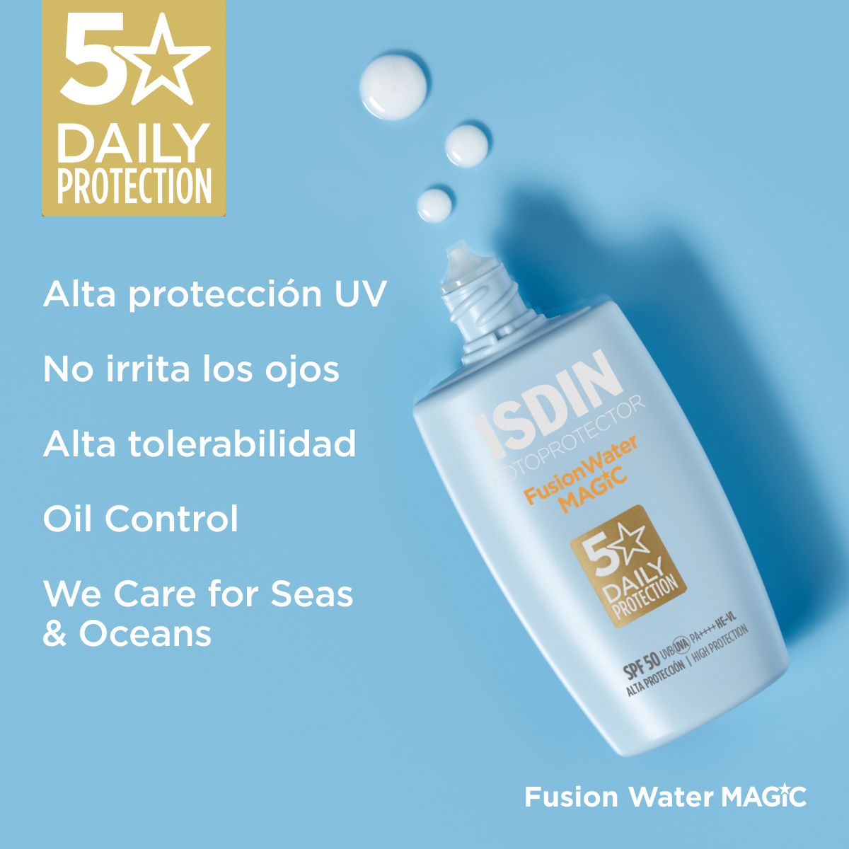 ISDIN Fusion Water MAGIC FPS50, 50 ml. - Image 4
