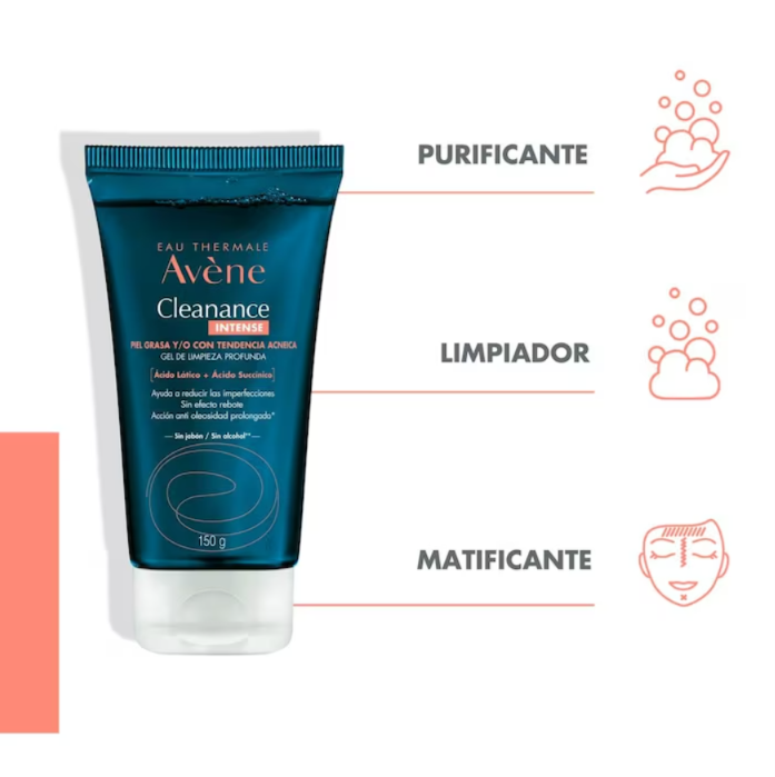 Avène Cleanance Intense Gel Limpieza Profunda, 150 gr. - Image 5